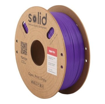 Solid Hyper PLA+ Mor Filament 1.75mm - 1Kg