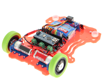 Panter Hızlı Çizgi İzleyen Robot Kiti Enkoderli