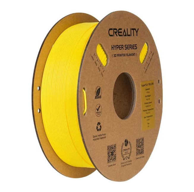 Creality Hyper PLA 1.75 mm 1 kg Sarı Filament