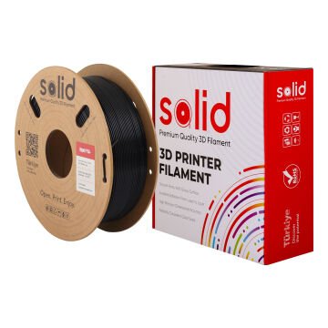 Solid Hyper PLA+ Siyah Filament 1.75mm - 1Kg