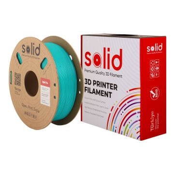 Solid Hyper PLA+ Yeşil Filament 1.75mm - 1Kg