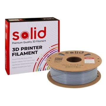 Solid Hyper PLA+ Gri Filament 1.75mm - 1Kg