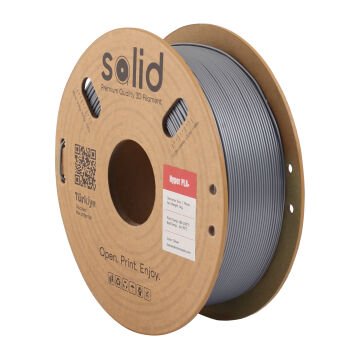 Solid Hyper PLA+ Gümüş Filament 1.75mm - 1Kg
