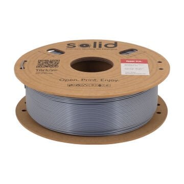 Solid Hyper PLA+ Gümüş Filament 1.75mm - 1Kg