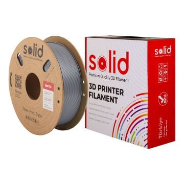 Solid Hyper PLA+ Gümüş Filament 1.75mm - 1Kg