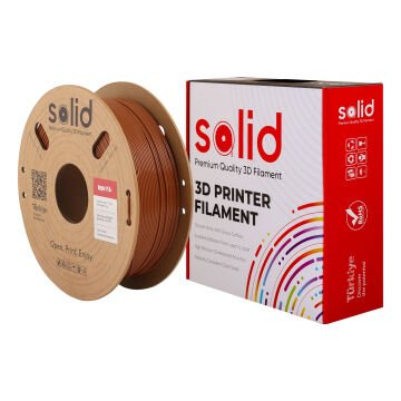 Solid Hyper PLA+ Kahverengi Filament 1.75mm - 1Kg