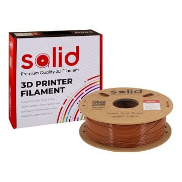 Solid Hyper PLA+ Kahverengi Filament 1.75mm - 1Kg