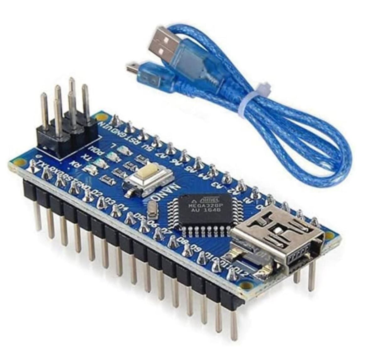 Arduino Nano Klon - USB Kablo Hediyeli - (USB Chip CH340)