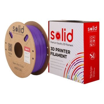 Solid Hyper PLA+ Mor Filament 1.75mm - 1Kg