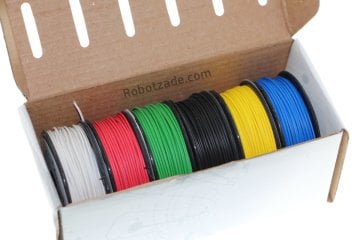 Montaj Kablosu Paketi - 22AWG 6x15m Çok Damarlı