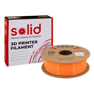 Solid Hyper PLA+ Turuncu Filament 1.75mm - 1Kg