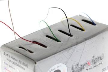 Montaj Kablosu Paketi - 22AWG 6x15m Tek Damarlı