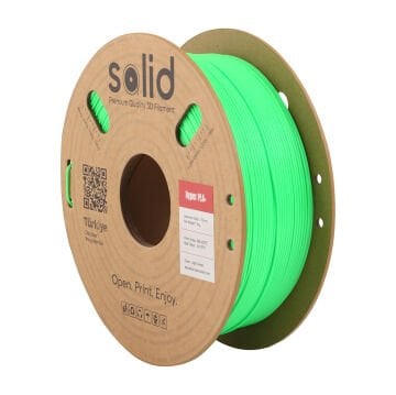 Solid Hyper PLA+ Açık Yeşil Filament 1.75mm - 1Kg