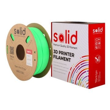 Solid Hyper PLA+ Açık Yeşil Filament 1.75mm - 1Kg
