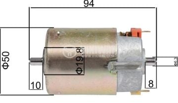 JOHNSON HC 970 12Volt 3300Rpm Dc Motor