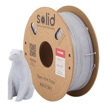 Solid PLA Mermer Marble Filament 1.75mm - 1Kg