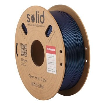 Solid PLA-Chameleon Filament Tech Black 1.75mm 1Kg