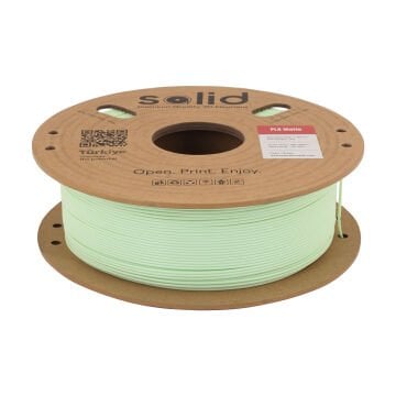 Solid PLA Matte Yeşil Filament 1.75mm - 1Kg