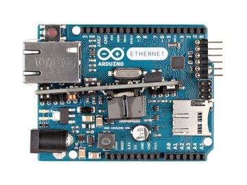 Orjinal Arduino Ethernet + PoE Modüllü