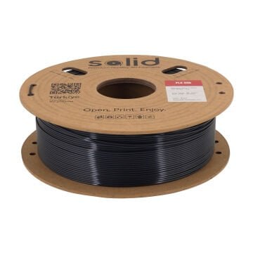 Solid Siyah Silk PLA Filament 1.75mm - 1Kg