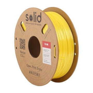 Solid Sarı Silk PLA Filament 1.75mm - 1Kg