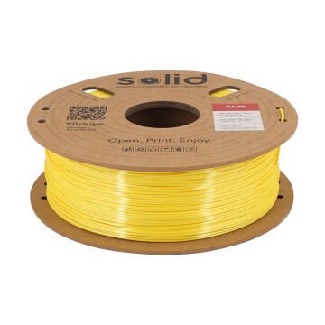 Solid Sarı Silk PLA Filament 1.75mm - 1Kg
