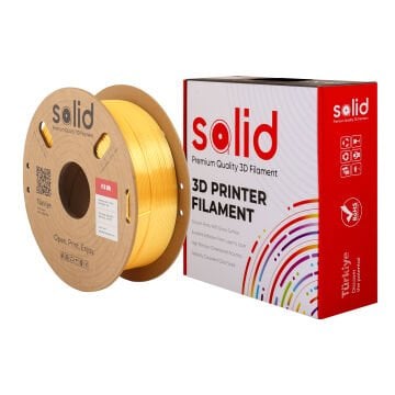 Solid Gold Altın Silk PLA Filament 1.75mm - 1Kg