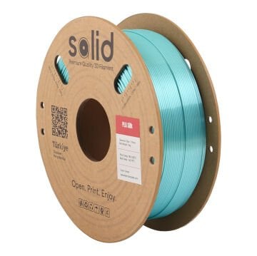 Solid Yeşil Silk PLA Filament 1.75mm - 1Kg