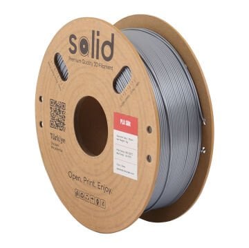 Solid Gümüş Silk PLA Filament 1.75mm - 1Kg