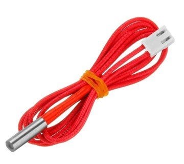 Creality 3D Yazıcı 24V 40W 6X20mm Paslanmaz Çelik Isıtıcı Fişek