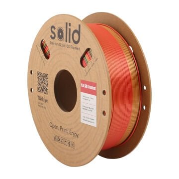 Solid Silk PLA Çok Renkli Filament 1.75mm - 1Kg