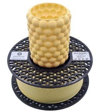 Porima PLA Pastel Filament Sarı 1Kg