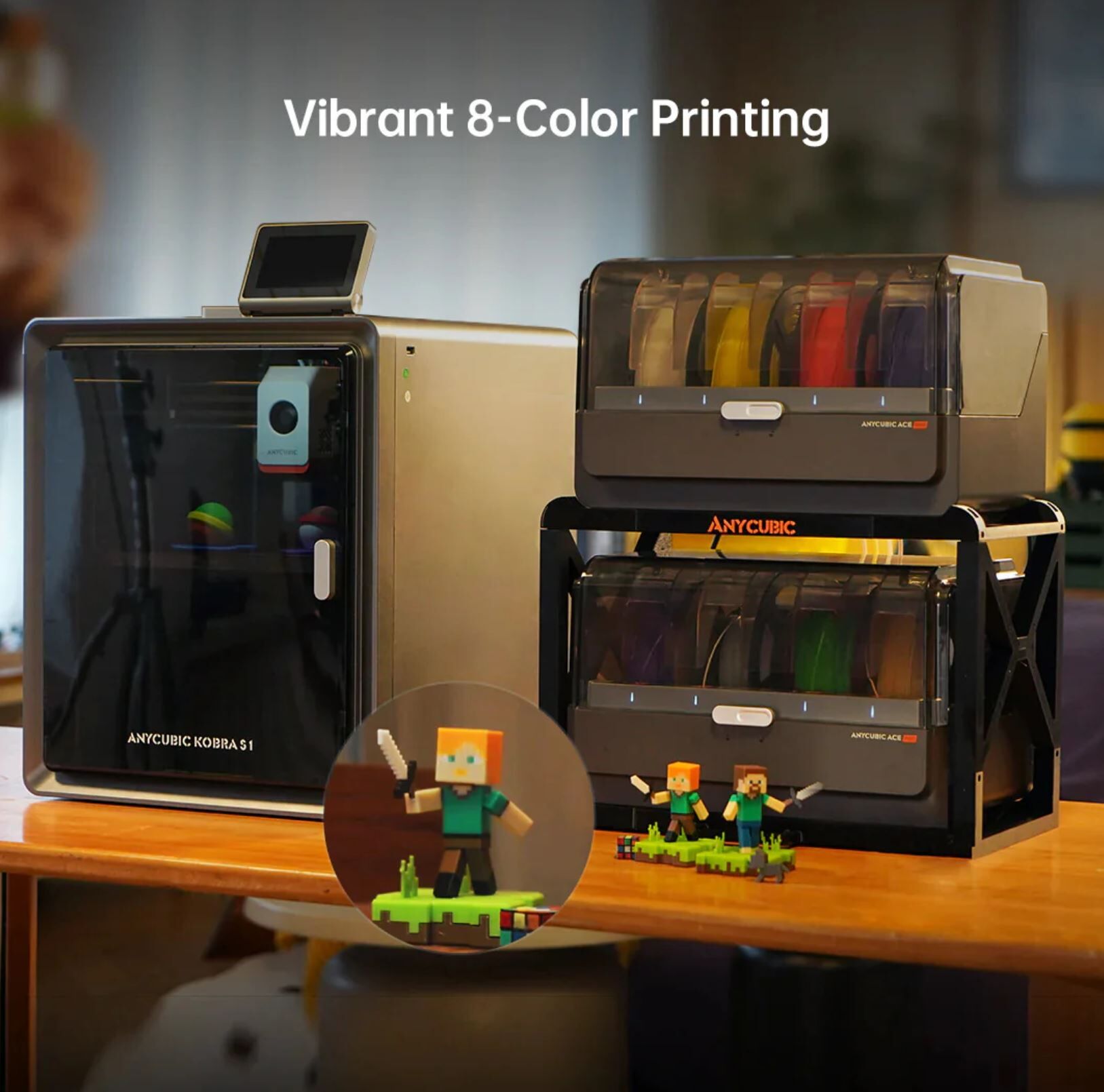 Anycubic Kobra S1 Combo 3D Yazıcı