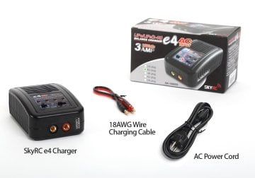 SkyRc E4 LiPo Pil Şarj Aleti | 2S-4S Lipo Şarj Cihazı