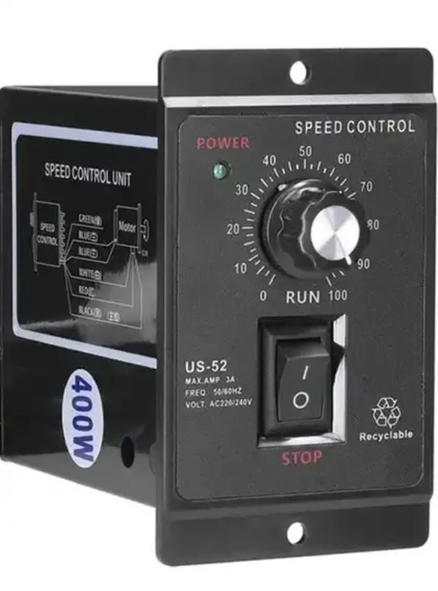 AC Motor Hız Kontrol Cihazı 400W Güç AC 220V