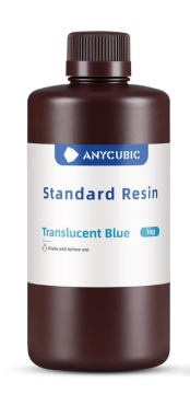 Anycubic Standart Reçine 1 Kg Transparan Mavi