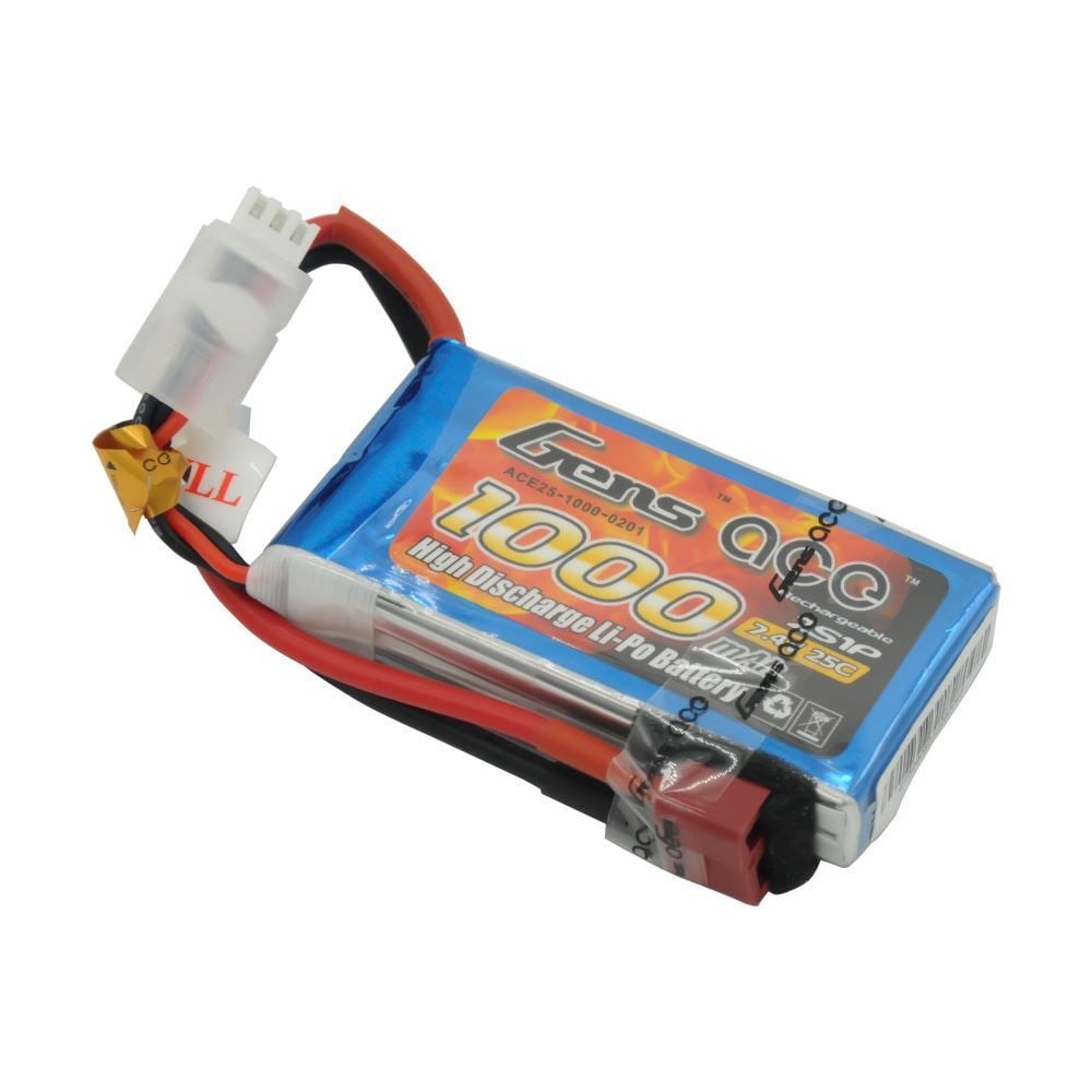 7.4V 1000mAh 25C Lipo Pil