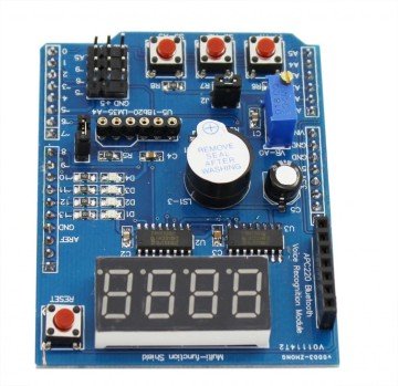 Arduino 7-Segment Çok Fonksiyonlu Shield