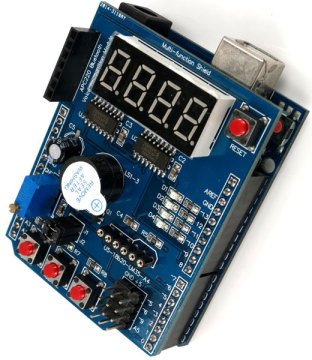 Arduino 7-Segment Çok Fonksiyonlu Shield