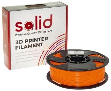 Solid Filament PLA Plus 1.75mm Turuncu 1Kg