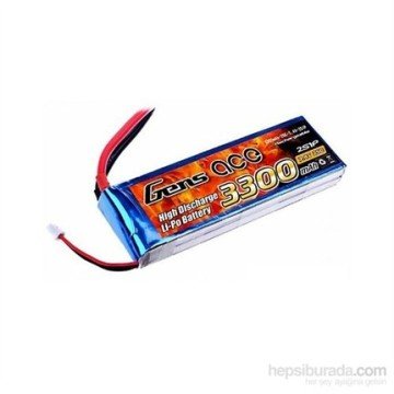 7.4V 3300mAh 25C Lipo Pil