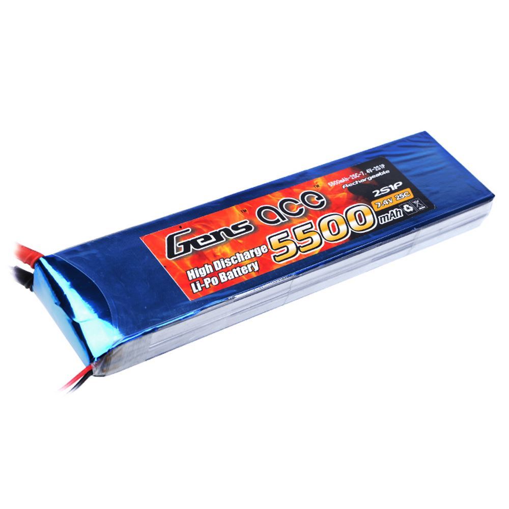 7.4v 5500mAh 25C Lipo Pil