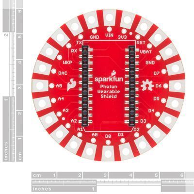 SparkFun Photon Giyilebilir Shield - Wearable Shield