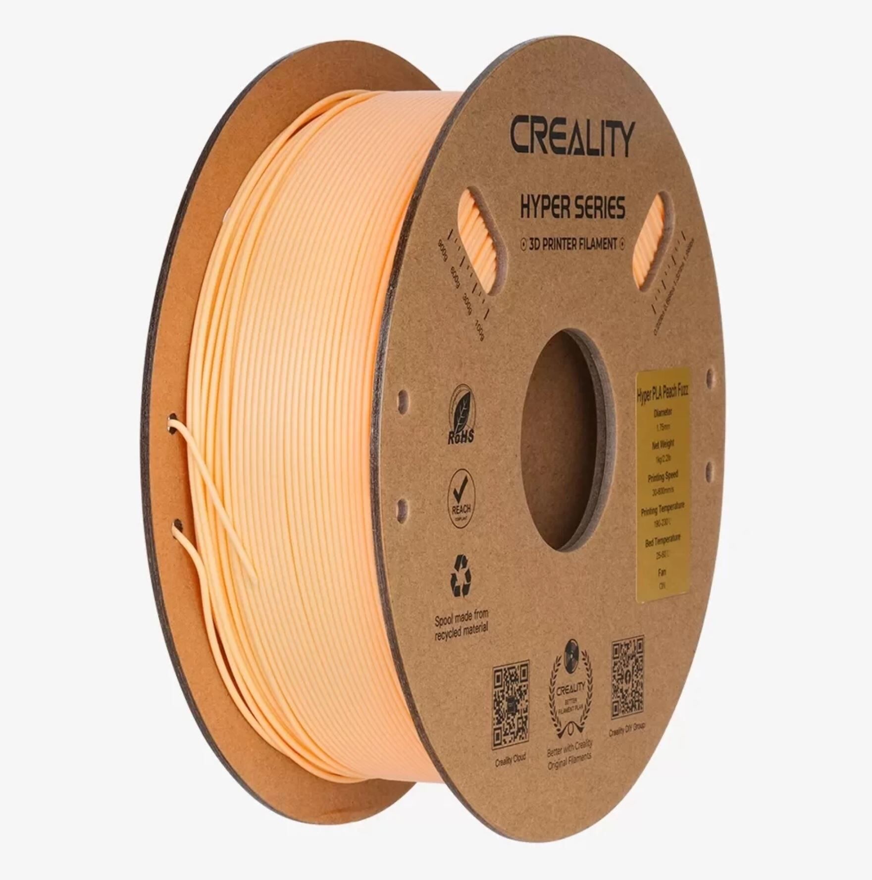 Creality Hyper PLA 1.75 mm 1 kg Şeftali Tozu Filament