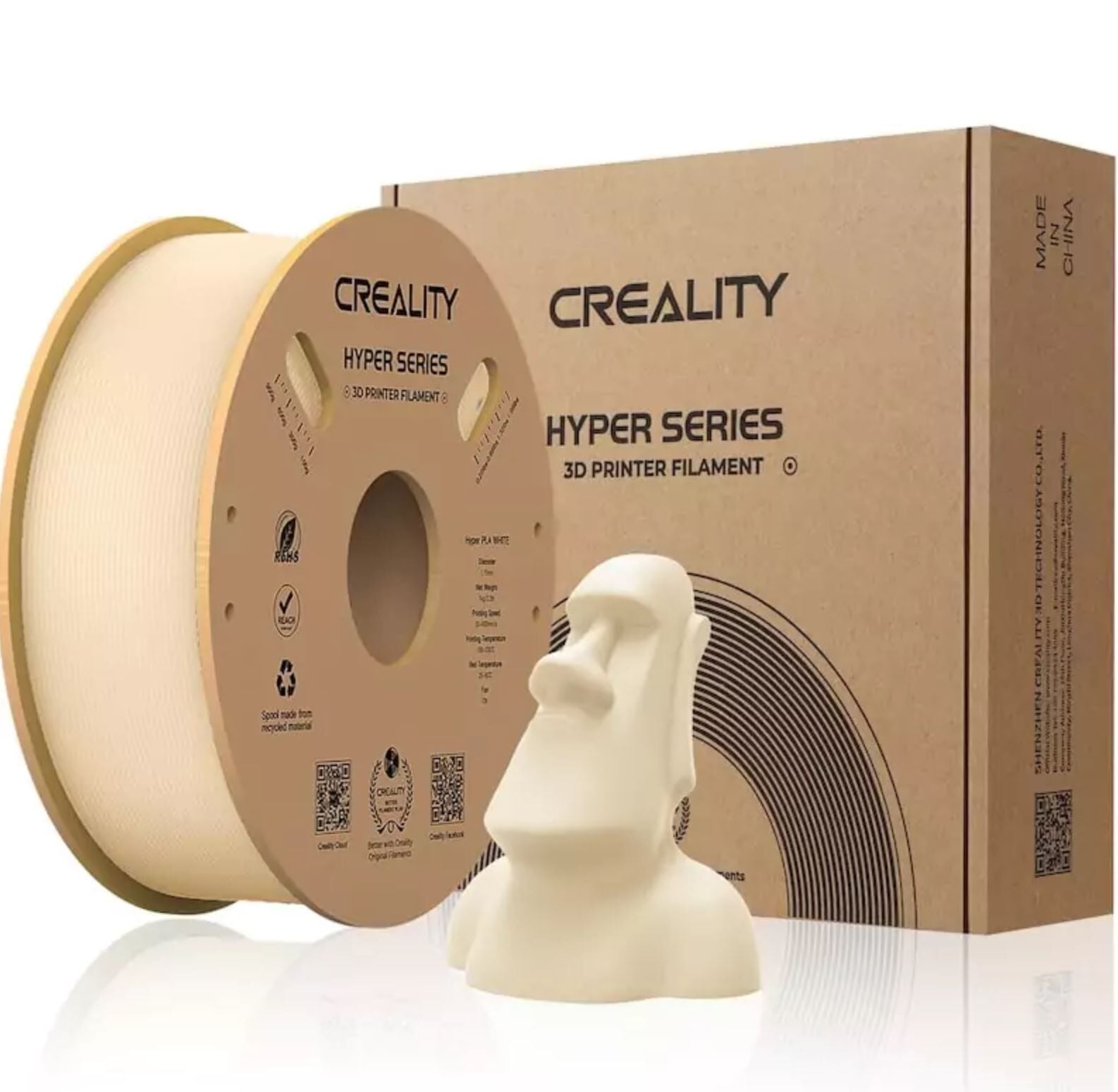Creality Hyper PLA 1.75 mm 1 kg Ten Rengi Filament