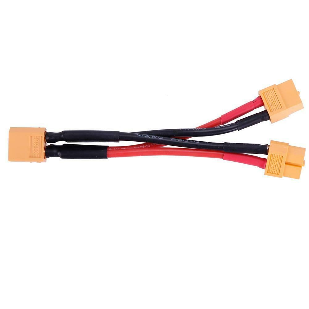XT60 Paralel Uzatma Kablosu Çift Çıkışlı
