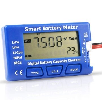 Akıllı Pil Ölçer - ESC Servo PPM Tester