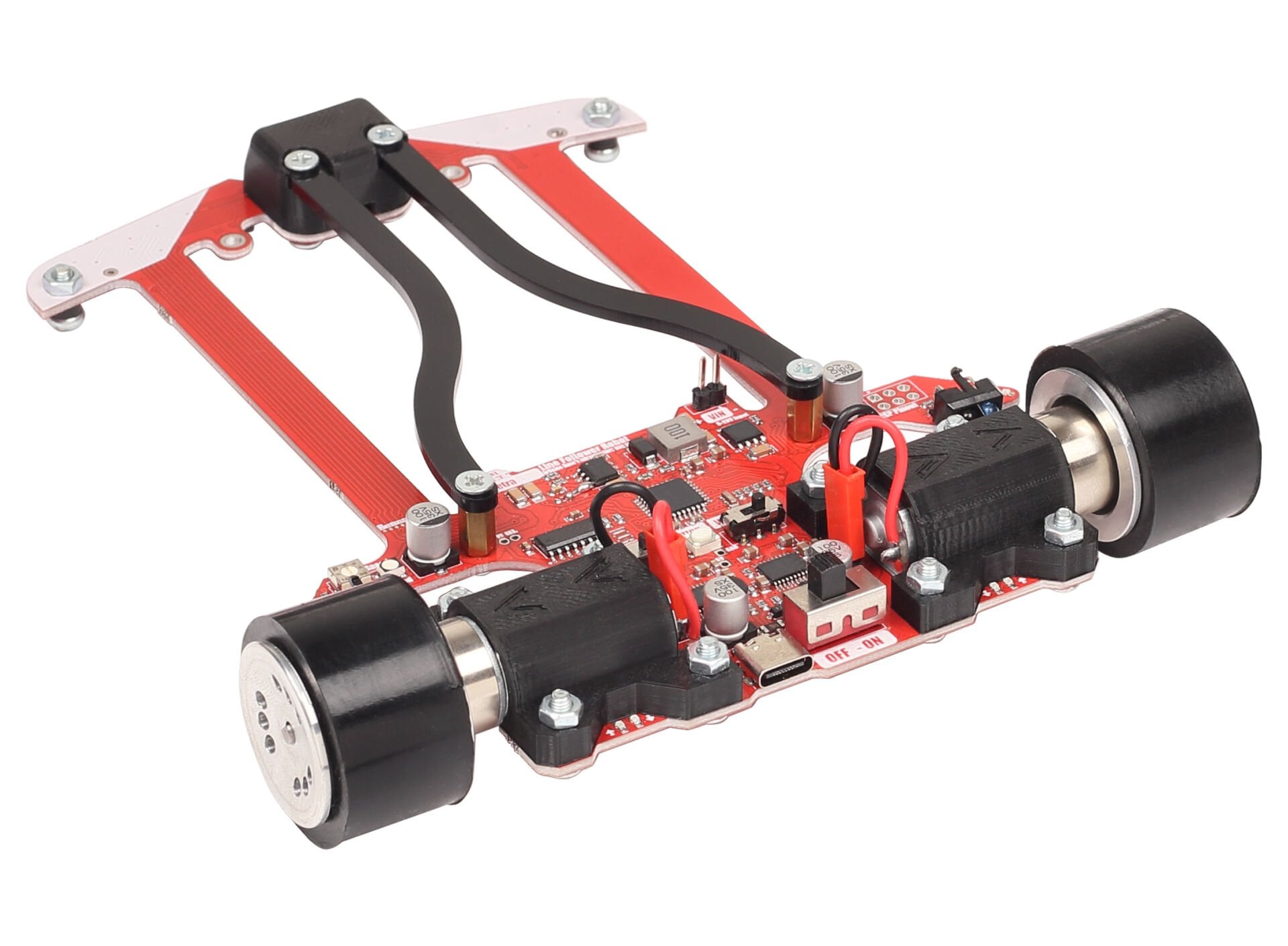 Vetra Hızlı Çizgi İzleyen Robot Kiti Enkoderli - 5000 Rpm