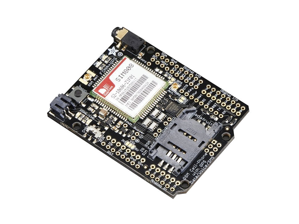 Fona SIM808 GSM ve GPS Shield