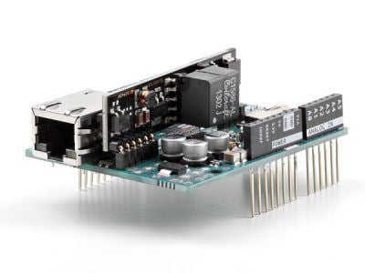 Orjinal Arduino Ethernet Shield 2 with PoE Module Satın Al | Robotzade.com